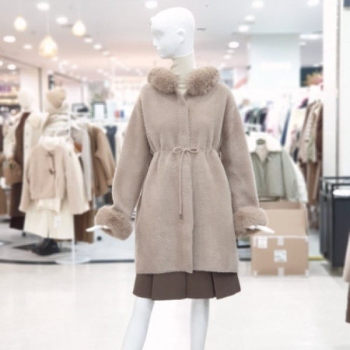 Ab.f.z 우아하고 멋스러운 소매퍼 가디건형 코트 FSY1GY35A