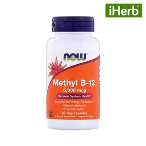나우푸드 메틸 B-12 5000mcg 90캡슐