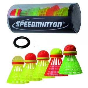 스피드  minton Mix 5pk 스피더 튜브 Birdies for 5종 포함. 야외 게임용 배드민턴크로스민턴SM031005
