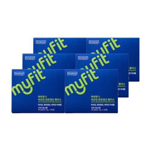 동국제약 마이핏 V 비오틴 판토텐산 플러스 600mg 30정
