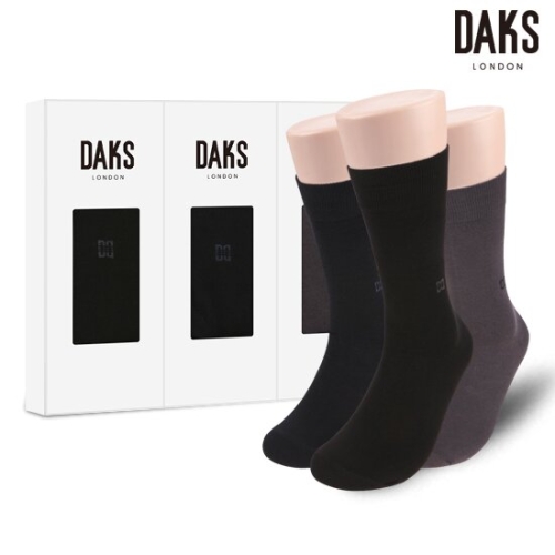 닥스 남성 면스판 장목 무지 3족 세트_24329