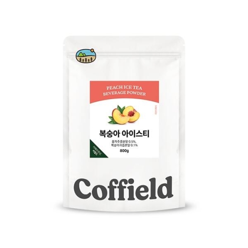 메가커피  커필드 복숭아 아이스티 800g