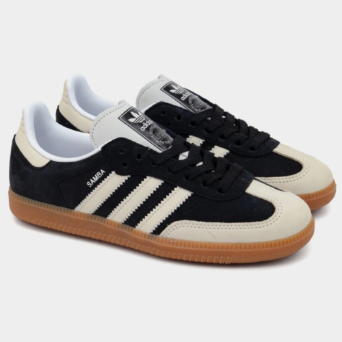 아디다스 삼바 OG 코어 블랙 원더 화이트 실버 IE5836