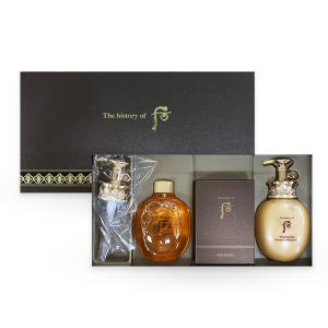 더후 후스파 바디 후스파 오일샤워 220ml+후스파 모이스처라이저 220ml 2종 세트