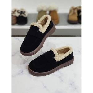 한슈 세이브존03 모카 윈터 양털 포인트 단화 3cm HS5118ag S11715651