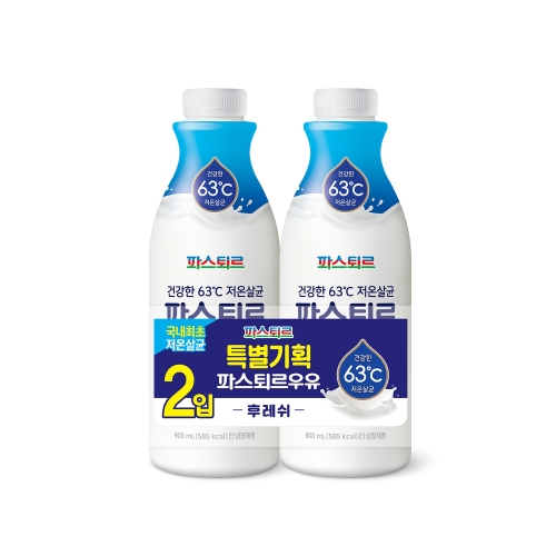 파스퇴르  후레쉬 우유 900ml
