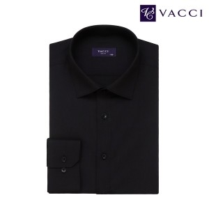 바찌 비즈니스 슬림핏 긴소매 셔츠 블랙 VD1L3BS511K0