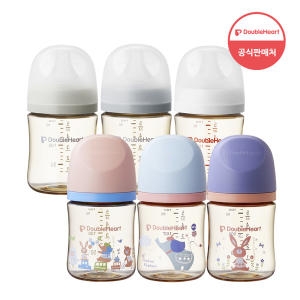 더블하트 모유실감 3세대 PPSU 애니멀타운 160ml