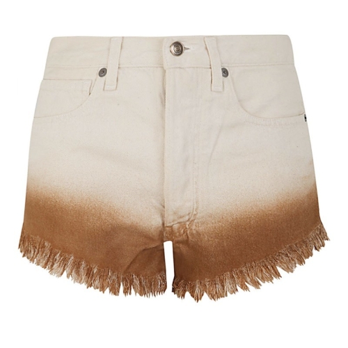 알라누이 데님 숏팬츠 LWYC009R24DEN001 0360 OFF WHITE