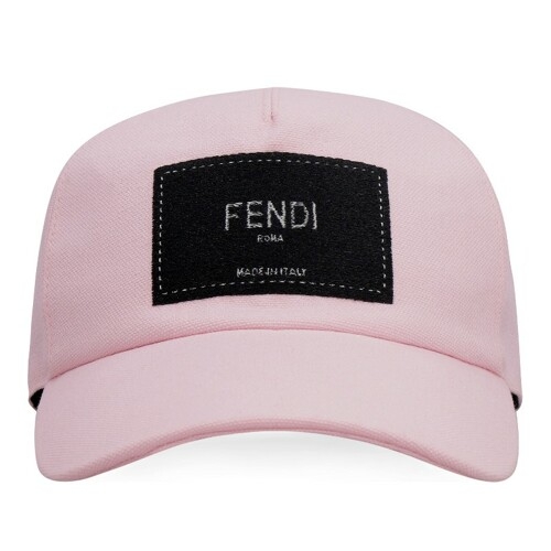 펜디 남녀공용 로고 패치 볼캡_FXQ768 AIKH F0QD1