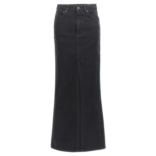 발렌시아가 스커트 744975TNW111700 Black