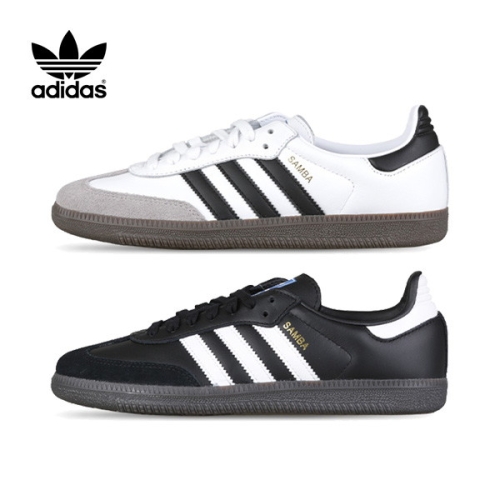 아디다스 오리지널 삼바 OG 클라우드 스니커즈 운동화 블랙/화이트