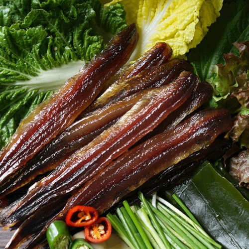 맛군  구룡포 해풍맞아 꾸덕한 손질 햇 꽁치 과메기 10미 20쪽 단품