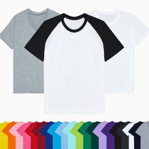 제이셔츠 남녀공용 라운드 티셔츠