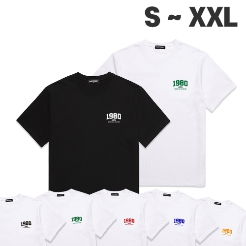 MINI 1980 오버핏 반팔 티셔츠 VS0050