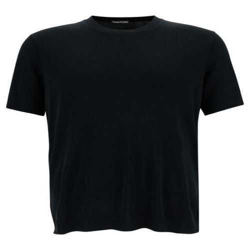 톰포드 반팔 티셔츠 JCS003JMT001S23LB999 Black