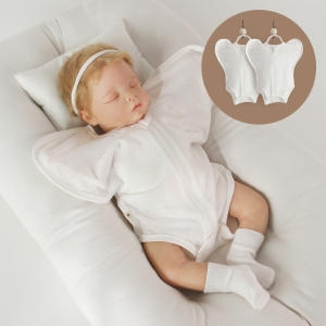 리코타입 속싸개 뉴본 화이트