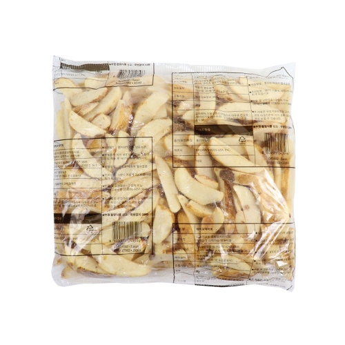 맥케인  웨지감자 반달 감자튀김 10컷웨지감자 업소용 대용량 2kg