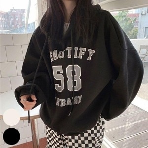 시드마켓 뷰티 나염 기모 후드티 401J884S 빅사이즈 여성