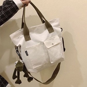 오너클랜 데일리 심플 패브릭 숄더 크로스백 남녀공용 에코백 WD32A28