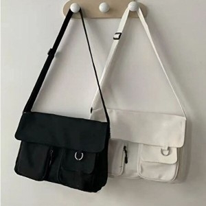 오너클랜 남녀공용 학생 크로스 포켓 메신저백 WD40BA8