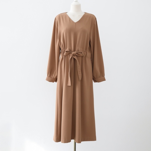 아이우먼 웨스트벨티드롱원피스 WBQ381M401 빅사이즈