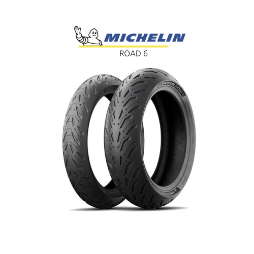 미쉐린  오토바이 타이어 로드6 190-55ZR-17 접지력 수명 우수