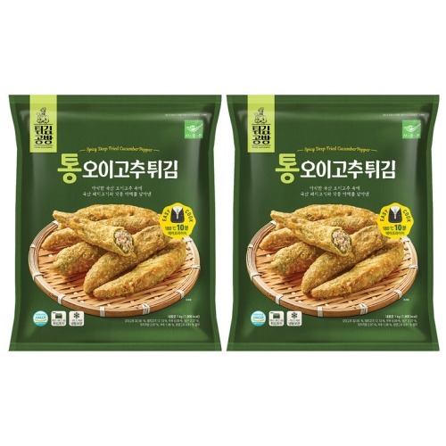 사옹원  통오이고추튀김 1kg 2 코스트코
