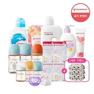 더블하트 소프트터치 모유실감 3세대 젖꼭지 2개입