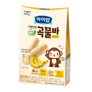 아이얌 구워만든 순곡물바 바나나 40g