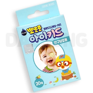 뽀로로 아이키드 아이패치 어린이 키즈 눈 사시 교정 안대 20매입
