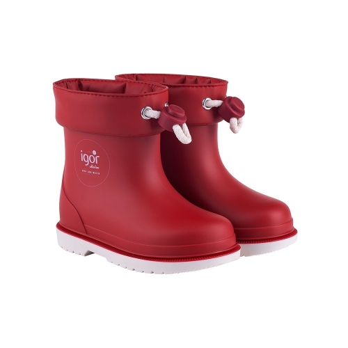 이고르 빔비 너티코 키즈 레인부츠 레드 by 트래드후스