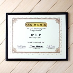 다커 브라운 다량구매차등 증명서 상장 액자 다크