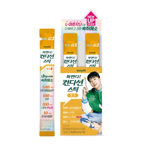 HK이노엔 컨디션 스틱 망고맛 젤리 18g