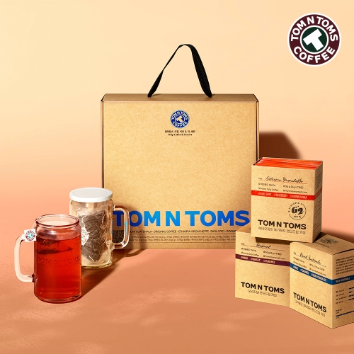 탐앤탐스  핸드드립 커피 & 티 세트