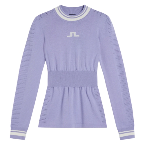 제이린드버그 브리 BREE 로고 울 니트 라벤더 AWKW09381 Q066