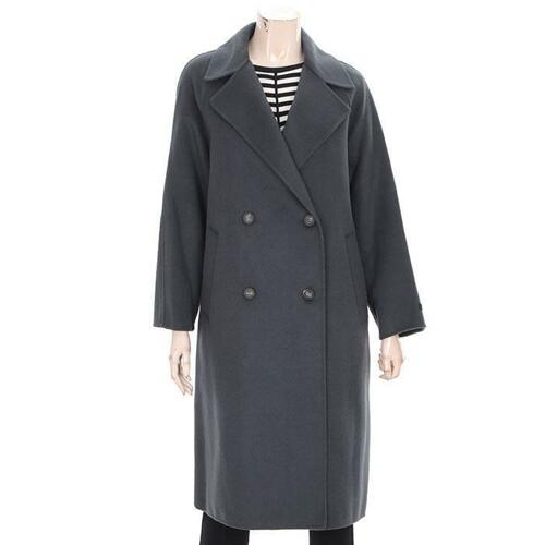 아날도바시니 여성 더블버튼 핸드메이드 코트 AV11CT04M 브라운 90