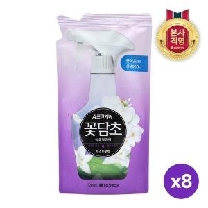 샤프란케어 꽃담초 섬유탈취제 자스민 리필 320ml