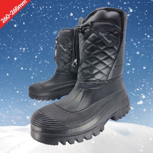 키다리슈즈  남자 겨울 패딩부츠 방수 털내피 스키 눈썰매 방수 식당 작업 낚시 싼타 방한장화 GE2432