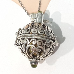 블루케이  silver 실버순은 목걸이241205-05뚜껑열림