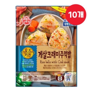 오뚜기 오즈키친 게살 크래미 주먹밥 500g