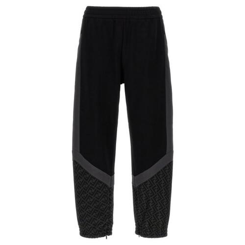 펜디 Mens Pants FAB645AN67F1N6F Black