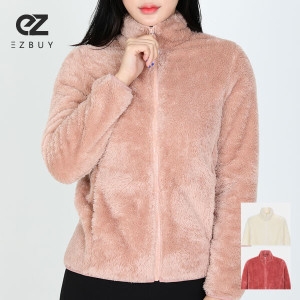 블루밍 여성 따뜻포근 장모 플리스 자켓 ST23JK021W