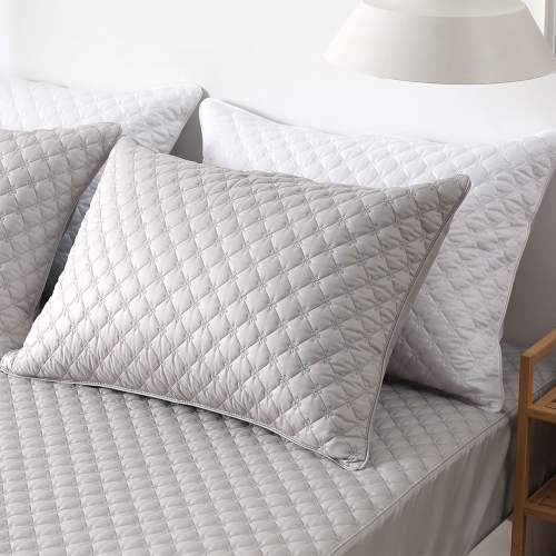 대우침장 아이닉스 누빔 베개커버