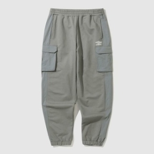 엄브로 셀러허브 UP121CFP33 우븐 BIT 니트 조거 BGY1 셀러허브