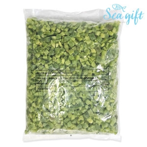 씨기프트  냉동 청 피망 다이스 1kg 손질 야채 간편 채소 볶음
