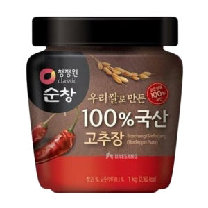 청정원 순창 우리쌀로 만든 100% 국산 고추장 1kg