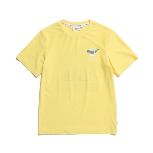 내셔널지오그래픽 키즈 워터 반팔 라운드티 LEMON (K232URG650)