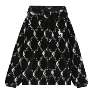 NBA CP 모노그램 로고 플리스 집업 점퍼 N224JP006Z 48603_0551989801