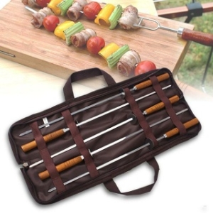 셀러허브  OFJ95N6S 캠핑 꼬치구이 꼬지 닭꼬치 숯불꼬치 막대